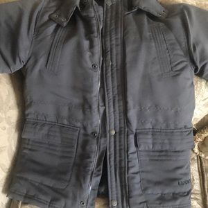 Boys winter jacket with hoodie